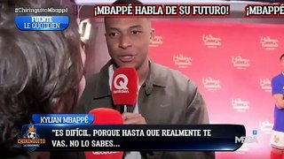 ¡Mbappe habla abiertamente de su futuro!