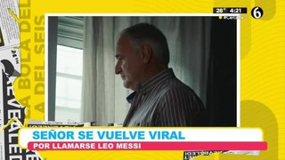 Señor se vuelve viral por llamarse Leo Messi