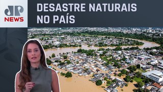 Apenas 3 estados brasileiros têm planos de adaptação climática; Patrícia Costa analisa