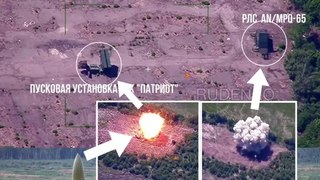 Russos divulgam vídeo de destruição do Sistema Patriot na Ucrânia.