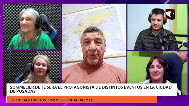 Sommelier de Té será el protagonista de distintos eventos en la ciudad de Posadas