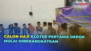 440 Jemaah Calon Haji Kloter Pertama Depok Mulai Dikirim ke Embarkasi Bekasi