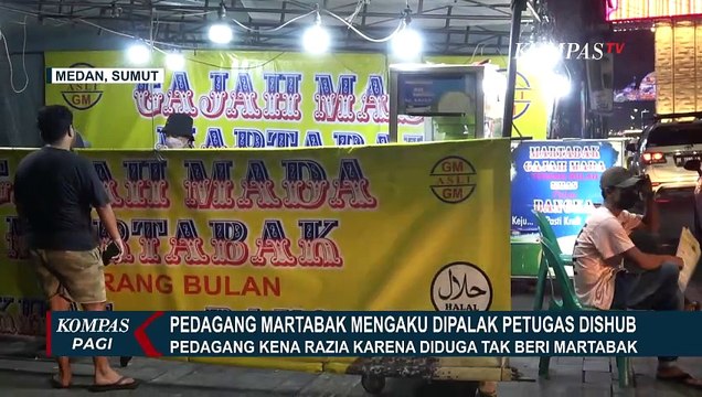 Viral! Pedagang Martabak di Medan Mengaku Dipalak Petugas Dishub