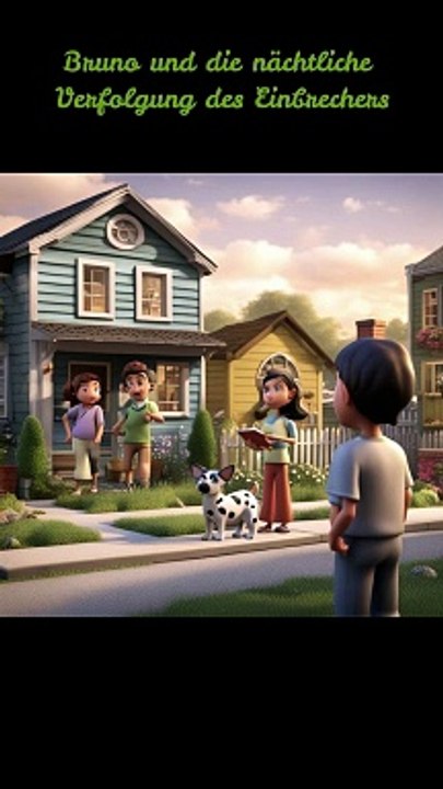Das Abenteuer von Bruno: Eine mutige Verfolgungsjagd gegen Einbrecher