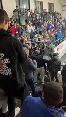 Incidentes en el partido Liniers-Estrella en el básquetbol de Primera