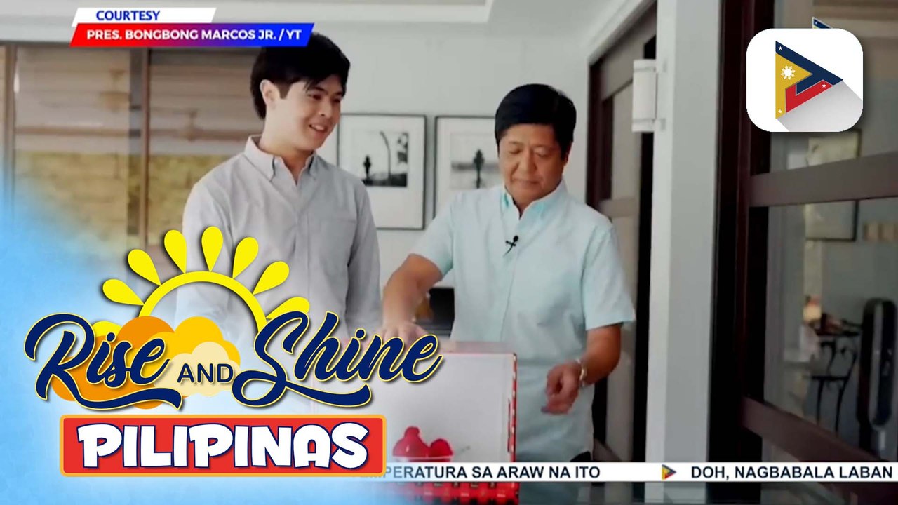 PBBM at FL Liza Araneta Marcos, nagpaabot ng pagbati sa bunsong anak na si Vinny