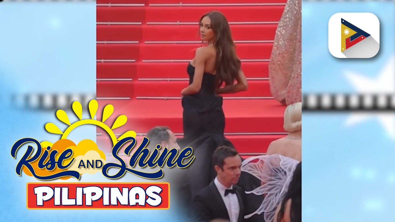 TALK BIZ | Kylie Verzosa, muling rumampa sa Cannes Film Festival Red Carpet