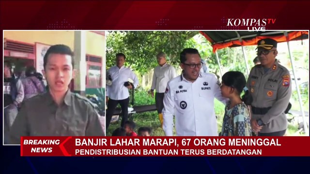 Anak-Anak di Pengungsian Banjir Lahar Hujan Marapi Diberikan 'Trauma Healing'