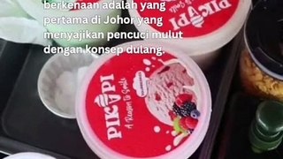 Boleh custom aiskrim ikut topping kegemaran, ini mesti syurga desserts anak-anak di Pontian