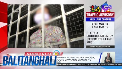 May-ari ng security agency, binaril; Babae, inaresto sa pagbebenta umano ng droga | Balitanghali