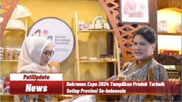 Momen Ibu Iriana Hadiri Dekranas Expo 2024 di Surakarta