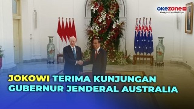 Momen Jokowi Terima Kunjungan Gubernur Jenderal Australia di Istana Bogor