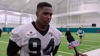 Former LSU DL Maason Smith with the Jacksonville Jaguars