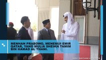 Menhan Prabowo Subianto Menemui Emir Qatar, Yang Mulia Sheikh Tamim Bin Hamad Al Thani