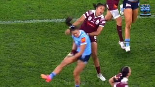 Puzzling Moment in Women's State of Origin Clash that Has Left Footy Fans Calling for Consistency