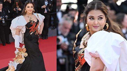 Descargar video: Cannes 2024: Aishwarya Rai Bachchan Cannes Red Carpet Look Viral, Injured Hand देख Pubic Shocked