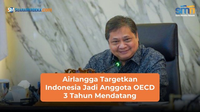Airlangga Targetkan Indonesia Jadi Anggota OECD 3 Tahun Mendatang