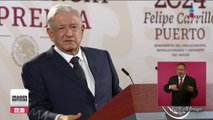 López Obrador dijo que sí se izará la bandera el domingo en el Zócalo