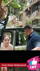 Ananya Pandey spotted at Gym in Bandra