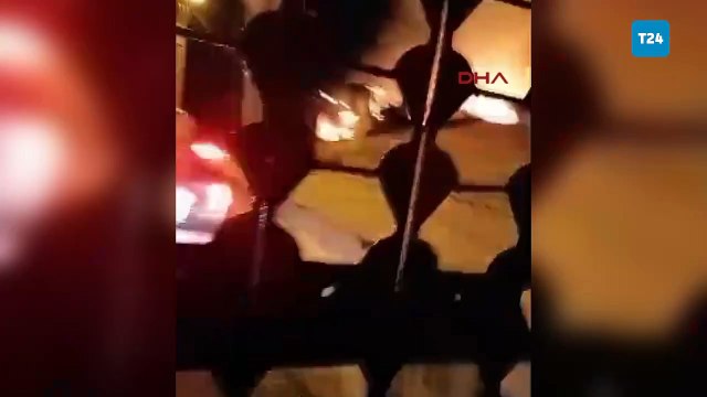 Prizde unutulan şarj aleti yangına ve paniğe sebep oldu: Allah'ım sen koru