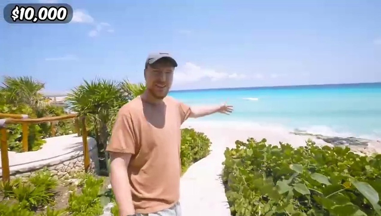 Des vacances à 1 $ contre 250 000 $ ! mrbeast en français