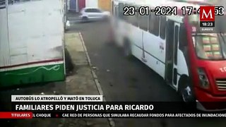 Conductor de transporte público atropella a hombre y se da a la fuga en Toluca