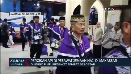Percikan Api Di Pesawat Jemaah Haji Di Makassar