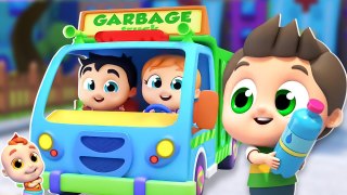Wheels on the Garbage Truck, Vehicle Songs & More Rhymes for Children