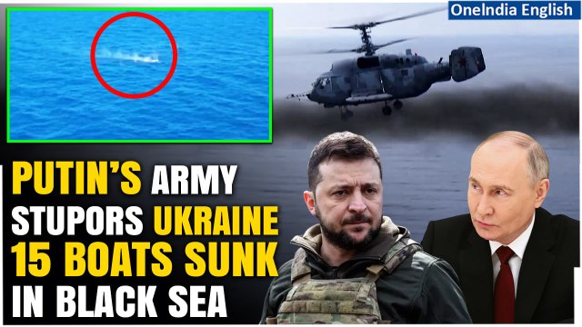 Zelensky’s Project Crimea Fails: Putin’s Army Razes 15 Ukrainian Sea Boats In Black Sea