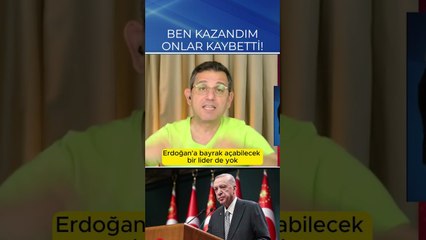 ERDOĞAN HALA PARTİSİNDE “BEN KAZANDIM, ONLAR KAYBETTİ!” DİYOR! #shorts