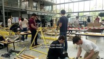 Comment des étudiants architectes et ingénieurs travaillent ensemble