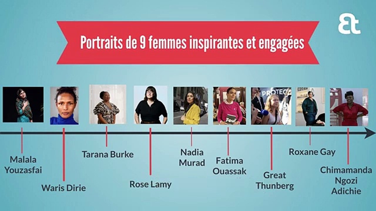 Droits des femmes, lutte contre les VSS, climat... Focus sur neuf femmes qui s'engagent