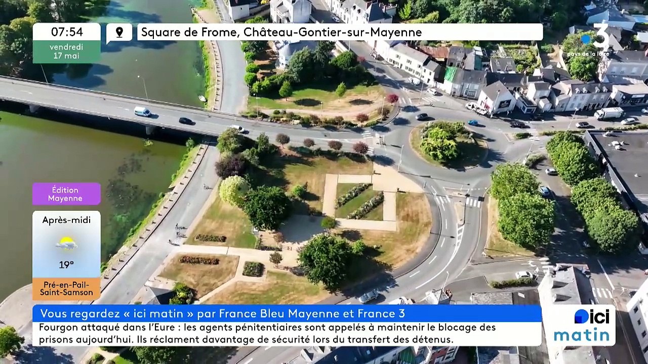 17/05/2024 - Le 6/9 de France Bleu Mayenne en vidéo