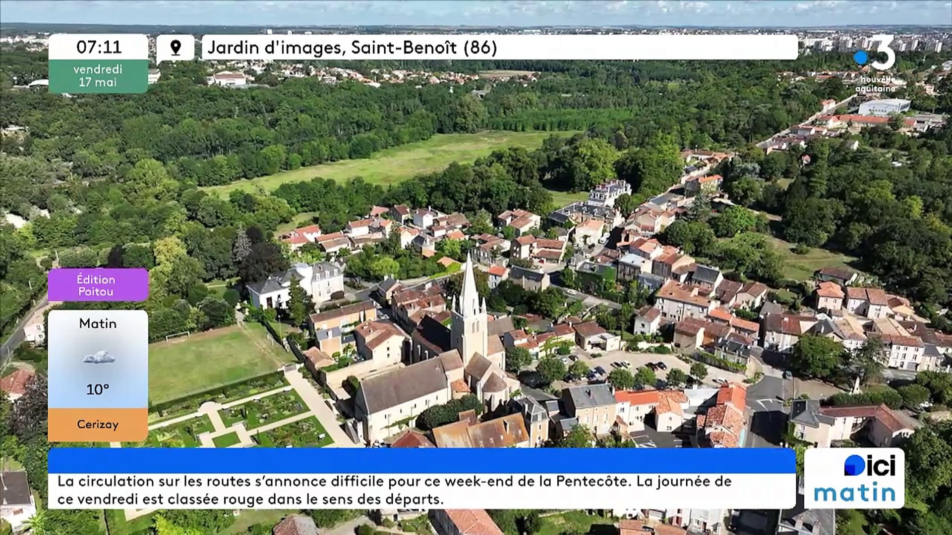 17/05/2024 - Le 6/9 de France Bleu Poitou en vidéo