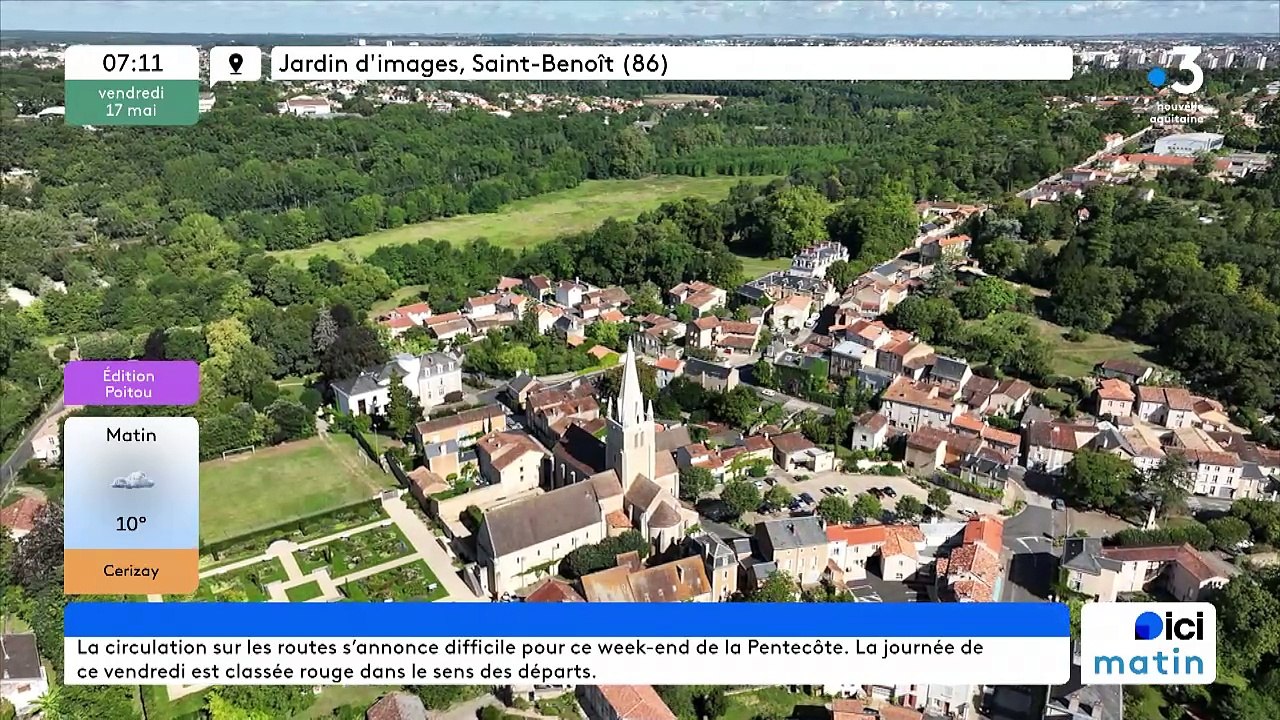 17/05/2024 - Le 6/9 de France Bleu Poitou en vidéo