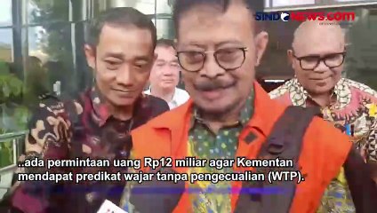 Diperiksa BPK Terkait Dugaan Auditor Minta Rp12 Miliar, SYL Irit Bicara