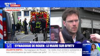 Synagogue de Rouen: Nicolas Mayer-Rossignol, maire PS de Rouen exprime son soutien 