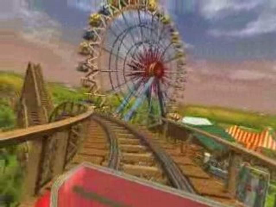 Le loup garou de walibi belgium RCT3 Vidéo Dailymotion