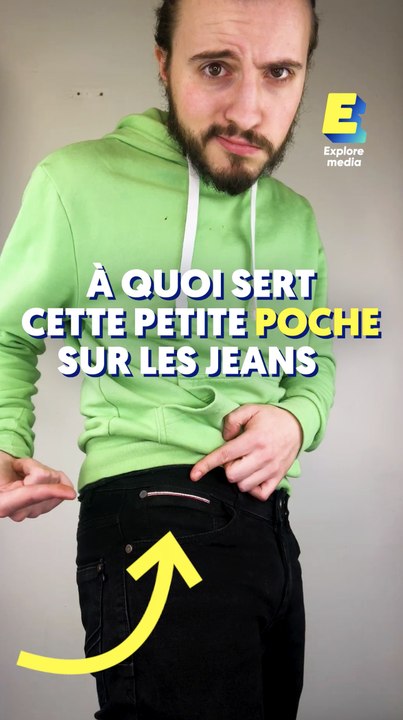 À quoi sert cette petite poche sur les jeans ?