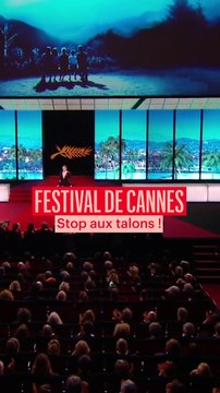 Festival de Cannes : Stop aux talons !