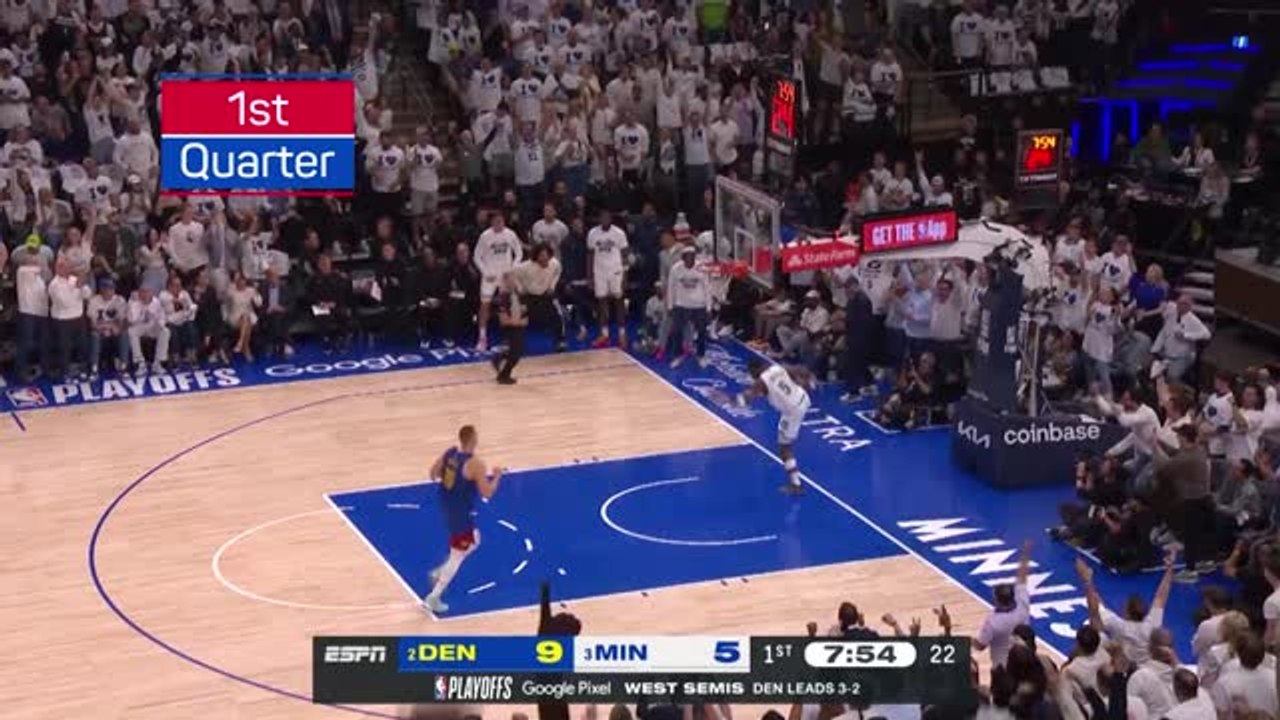 Wolves force Game 7 with 45-point blowout of Nuggets