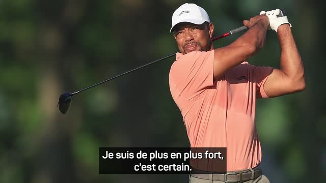 PGA Championship - Woods : Je me sens plus fort physiquement