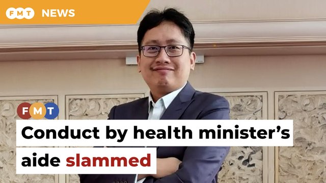 Journo group slams health minister’s aide for ‘unprofessional’ conduct