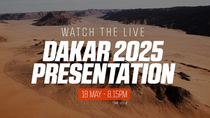 Dakar 2025 Presentation in English