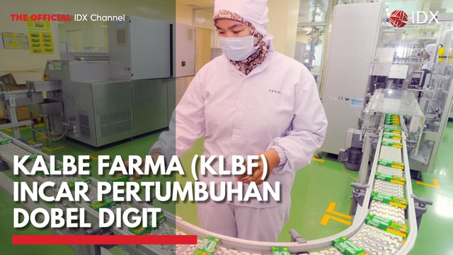 Kalbe Farma (KLBF) Incar Pertumbuhan Dobel Digit