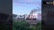 ビデオ: ドローン攻撃がロシアの石油精製所を襲う
