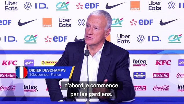 Deschamps : Barcola ? Je n'ai pas attendu le match de Nice