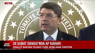 Bakan Tunç'tan Kobani davası açıklaması
