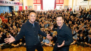 Ant & Dec surprise pupils who pioneered financial learning in schools