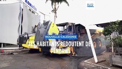 Nouvelle-Calédonie : les habitants craignent des pénuries